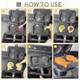 MYFULLY Taiyaki Fish-Shaped Cake Pan Taiyaki Fish Waffle Maker Double Pan Mold with Silicone Oil Brush for Fun DIY Desserts at Home