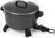 National Presto 10-Quart Kitchen Kettle XL Multi-Cooker Steamer Black Deep-Fryer