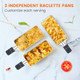 2-in-1 Indoor Smokeless Electric Grill with Raclette Cheese Plates - 1500W Korean BBQ Griddle 16x9" Nonstick Surface 3 Raclette Cheese Pans Dishwasher Safe for Family Party Kitchen Use