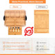 Charcuterie Board with Lid for Kitchen Cutting - Wooden Charcuterie Boards Set and 4pcs Knife Kit Large Cheese Boards with Handle Cheese Serving Containers House Warming Wedding s for Couple