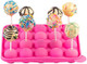 Cake Pop Maker Kit with 2 Silicone Mold Sets with 3 Tier Cake Stand Chocolate Candy Melts Pot Silicone Cake Molds Paper Lollipop Sticks Decorating Pen with 4 Piping Tips Bag and Twist Ties Cake Pop Maker Kit with 2 Silicone Mold Sets with 3 Tier Cake Stand Chocolate Candy Melts Pot Silicone Cake Molds Paper Lollipop Sticks Decorating Pen with 4 Piping Tips Bag and Twist Ties