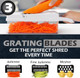 26-in-1 Vegetable Chopper with Container - Veggie Slicer Kitchen Choppers & Dicer for Veggies With Cut Resistant Gloves & Cleaning Brushes Heavy Duty Veggies Chopper - Black