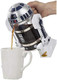 Noble Createaprototype NBCDY Hand Coffee Machine Creative Robot R2D2 Mini Stainless Steel Filter Coffee Maker Home Insulation Pressure Pot