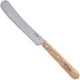 Opinel Brunch Knife Spreading Breakfast Knife with Wide Rounded Blade Micro-Serration Made in France (Tangerine)