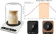 Sourdough Starter Warmer 3.0 for Kitchen Precise 1°F Thermostat Control (70-100°F) Auto Warming On/Off 12-Hour Timer Game Changer for Home Baking Black