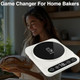 Sourdough Starter Warmer 3.0 for Kitchen Precise 1°F Thermostat Control (70-100°F) Auto Warming On/Off 12-Hour Timer Game Changer for Home Baking Black