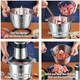Food Processors Electric Chopper with Meat Grinder 2L Large Capacity Veggie chopper Full Metal Body Food Processor Two-Speed Adjustable Suitable Food Chopper for Meat Vegetables etc