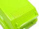 Seki Japan Box Cheese Grater with Container 18/8 Stainless Steel Blade for Cheese Vegetables and Bread Green&White