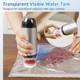 Compact Vacuum Sealer with 60KPa Pro Suction (Incl. 30 Reusable Bags) Ice-Cooling Contact Portable Food Saver for Meal Prep Camping & Kitchen Clutterealer for Food