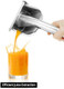 QWORK 304 Stainless Steel Citrus Juicer - Sleek Manual Juice Extractor Juicer Squeezer for Oranges Lemons Grapes Heavy Duty Manual Juicer Orange Juice Squeezer for Kitchen Enthusiasts QWORK 304 Stainless Steel Citrus Juicer - Sleek Manual Juice Extractor Juicer Squeezer for Oranges Lemons Grapes Heavy Duty Manual Juicer Orange Juice Squeezer for Kitchen Enthusiasts