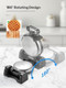 Classic Waffle Iron Double Belgian Waffle Maker 180°Flip 1400W Waffle Iron 8 Slices Rotating & Nonstick Plates with Removable Drip Tray Cool Touch Handles Stainless Steel (8 Slices)