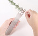 Herb Stripping Tool - Greens and Herb Stripper Steel Herb Leaf Zip Tool for Kale Chard Collard Greens Thyme and Rosemary