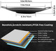 Korean Grill Pan with Nonstick 6-Layer Coating 13" Round BBQ Griddle with Bag Compatible for Induction Gas Stove Electric Cooktop Indoor or Outdoor Grilling