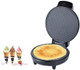 Mini Waffle Ice Cream Cone Maker Homemade Ice Cream Cones 1200W Electric Nonstick Waffler Iron Machine for DIY Home Kitchen Holiday Parties Baking Get Home Ice Cones in 2 Minutes