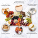 Charcuterie Board Set by Meg Quinn - Cheese Board with Charcuterie Board Accessories: Charcuterie Board Set for a House Warming Home Wedding Couples for Christmas. 12 Pcs