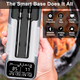 Dual-Probe Wireless Meat Thermometer for Grilling Smoking BBQ - Bluetooth Enabled Smart Grill Thermometer with 2 Probes Digital Food Thermometer 800ft Long Range Cooking Thermometer for BBQ/Grill