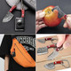 STARDW Damascus Pocket Knife Set EDC Knife with Sheath Mini Chef Keychain Knife Set Tiny Things for Box Cutter Letter Opener Package Opener Cool Gadgets EDC Tools -Set of 4