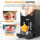 Sunvivi Slushie Machine for Home: 62oz Slushy Machine with Self-Cleaning Function Professional Frozen Drink Maker with Frozen Juice Slush & Milkshake Snow Cone Machine with Hardness Control Black
