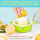 Citrus Juicer Lemon Squeezer Orange Fruit Manual Hand Juicers with Pouring Spout 250ml