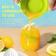 Citrus Juicer Lemon Squeezer Orange Fruit Manual Hand Juicers with Pouring Spout 250ml