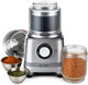 Commercial Spice Grinder Electric - Wet & Dry Herb Grinder with Timer for Spices Nut Seeds Grains & More - Includes 2 Stainless Steel Bowls - Professional Grinding Machine for Bulk Kitchen Prep