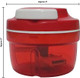 Tupperware Chop n Prep Chef in Blue/Red Color Tupperware Chop n Prep Chef in Blue/Red Color