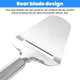 1Pcs Stainless Steel Cheese Slicer Handheld For All Types of Cheese Multi-functional Handheld Cheeses Cutter Plane for Soft Semi-Hard Hard Cheeses Kitchen Cooking Tool Non-stick Dishwasher Safe