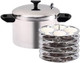 Idli Maker/Cooker/Steamer Stainless Steel with Insulated Handles (24 Idli + 24 Mini Idli) Pot Induction and Gas Stove Compatible