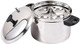 Idli Maker/Cooker/Steamer Stainless Steel with Insulated Handles (24 Idli + 24 Mini Idli) Pot Induction and Gas Stove Compatible