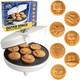 Out of This World Kid's Waffle Maker - Make 7 Space Pancakes Feat. Astronauts Moons Stars & More in Minutes- Electric Non Stick Waffler- Fun Galactic Themed Science Iron- Must-Have Anytime