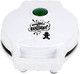 Gingerbread Man Mini Waffle Maker - Make this Christmas Special for Kids with Cute 4 Inch Waffler Iron Electric Non Stick Breakfast Appliance for Xmas Holiday Season Fun or Dessert for Parties