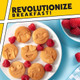 Mini Emojis Waffle Maker for Special Breakfast- Make 7 Unique Smiley Face Waffles Pancakes- Electric Non Stick Iron Feat Kiss Face Heart Eyes & Smile with Recipes for Her Kids- Licensed by Emoji