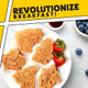 Dungeon Heroes Electric Mini Waffle Maker- Eat Wizards Fighters Clerics for Breakfast- Novelty Pancakes in Minutes Non-Stick Fantasy Dragon Fun for Tabletop Gamers and Great Waffler Idea