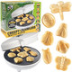 The Original Creepy Crawly Bug Waffle Maker- 7 Summer Fun Different Insect Shaped Pancakes- Includes a Beetle Lady Bug Bee & More- Electric Nonstick Waffler Iron Morning Breakfast Treat or Kids