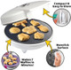 The Original Creepy Crawly Bug Waffle Maker- 7 Summer Fun Different Insect Shaped Pancakes- Includes a Beetle Lady Bug Bee & More- Electric Nonstick Waffler Iron Morning Breakfast Treat or Kids