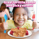Mini Hearts Waffle Maker- Make 9 Heart Shaped Waffles or Pancakes for Special Breakfast Love w Electric Nonstick Iron- Unique Treat for Kids Adults- Waffler Griddle Includes Recipe Guide- for Her