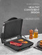 Yabano Panini Press Grill and Electric Meat Grinder Bundle