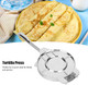Aluminum Alloy Foldable Tortilla Maker Empanada Press Tortilla Cooker Dough Pastry Press Tool Kitchen Utensils Bakeware
