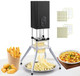 YOTAN Electric French Fry Cutter Vertical French Fry Cutter with 1/2 & 3/8 Inch Blade Professional Commercial and Household Automatic Potato Slicer Electric Vegetable Chopper (Black) YOTAN Electric French Fry Cutter Vertical French Fry Cutter with 1/2 & 3/8 Inch Blade Professional Commercial and Household Automatic Potato Slicer Electric Vegetable Chopper (Black)
