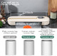 Mini Bag Sealer 11Inch Mini Heat Sealer Heating Quick Sealer For Food Bag Portable Handheld Bag Resealer Machine For Chips and Snacks Bags Freshness (Green)
