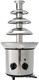 Chocolate Fountain Machine Electric Chocolate Fondue Fountain Machine Stainless Steel 4-Pound Capacity for Chocolate Candy Butter Cheese (4-Tier)