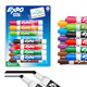 EXPO Low Odor Dry Erase Markers Chisel Tip Assorted Colors 12 Count