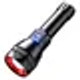 Kezu Aluminum Alloy Strong Light Flashlight , Battery Indicator , Lotus Broken Window Head ( KH - W526 )