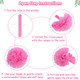 YUNXUAN Flamingo Party Supplies Hawaiian Party Decorations Flamingo and Pineapple Honeycomb Ball Paper Lanterns Paper Fans Pom poms Flowers for Birthday Luau Tropical Bachelorette Party