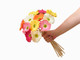 15 Pieces Artificial Gerbera Daisy Flowers Fake Mums Daisies Flower 15 Inch Artificial Gerber Daisies for Wedding Party Home Kitchen Decor