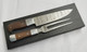Amj Damascus Steel Carving Knife Set Kitchen Outdoor Bar.B.Q Sharp Edc Best Usa. Meat Knife Knife And Fork Set