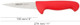 Arcos Series 2900 - Butcher Knife Steak Knife - 5" Nitrum Stainless Steel Blade - Red Polypropylene Handle - Color Identification System - Silver - 7'' Size For Heavy Use - Series 2900 - Color Red.