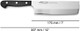 Arcos Usuba Knife 7 Inch Nitrum Stainless Steel And 175 Mm Blade. Very Useful Utensil For Professional Peeling And Chopping Of Vegetables. Polyoxymethylene (Pom) Handle. Series Universal. Color Black