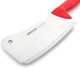 Arcos Cleaver Knife 8 Inch Nitrum Stainless Steel And 200 Mm Blade. Professional Butcher Knife. Ergonomic Polypropylene Handle. Series 2900. Color Red.