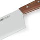 Arcos Kitchen Cleaver Knife - Bone And Meat Chopper. 180 Mm Nitrum Stainless Steel Blade. Jatoba Wood Handle. Brown Color. Atlantic Series